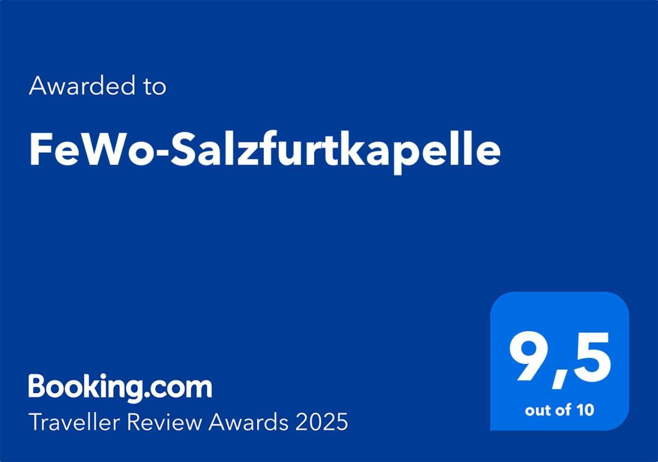 Fewo-Salzfurtkapelle Zorbig Eksteriør billede